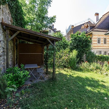 Historische Wohnung Im Herzen Der Thuner Altstadt Bagian luar foto