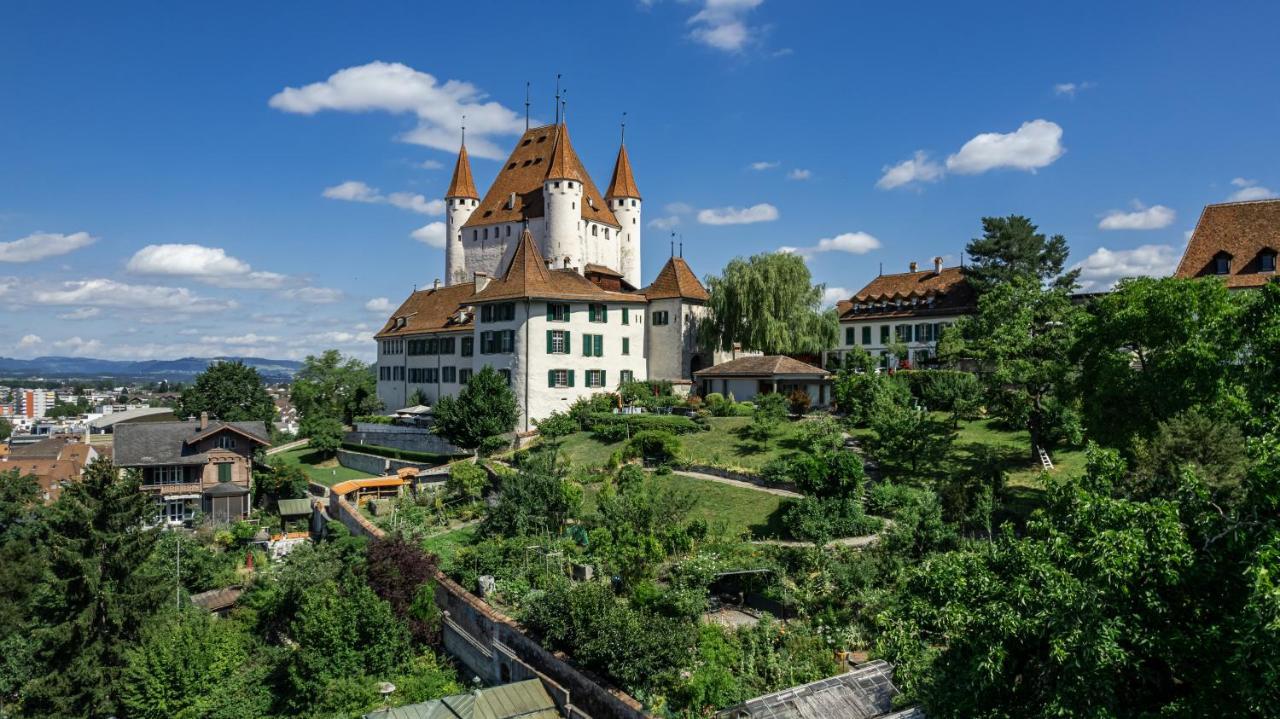 Historische Wohnung Im Herzen Der Thuner Altstadt Bagian luar foto