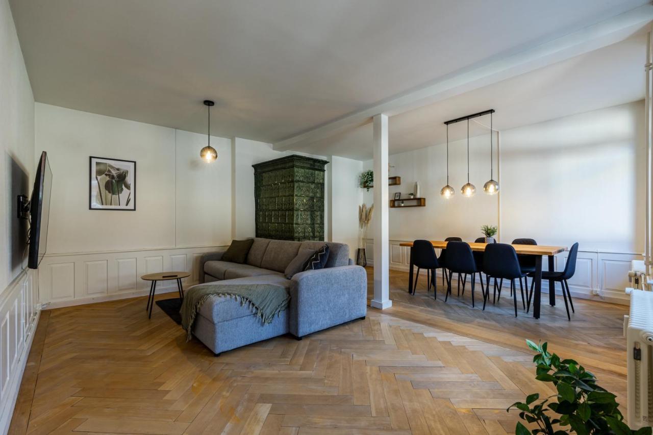 Historische Wohnung Im Herzen Der Thuner Altstadt Bagian luar foto