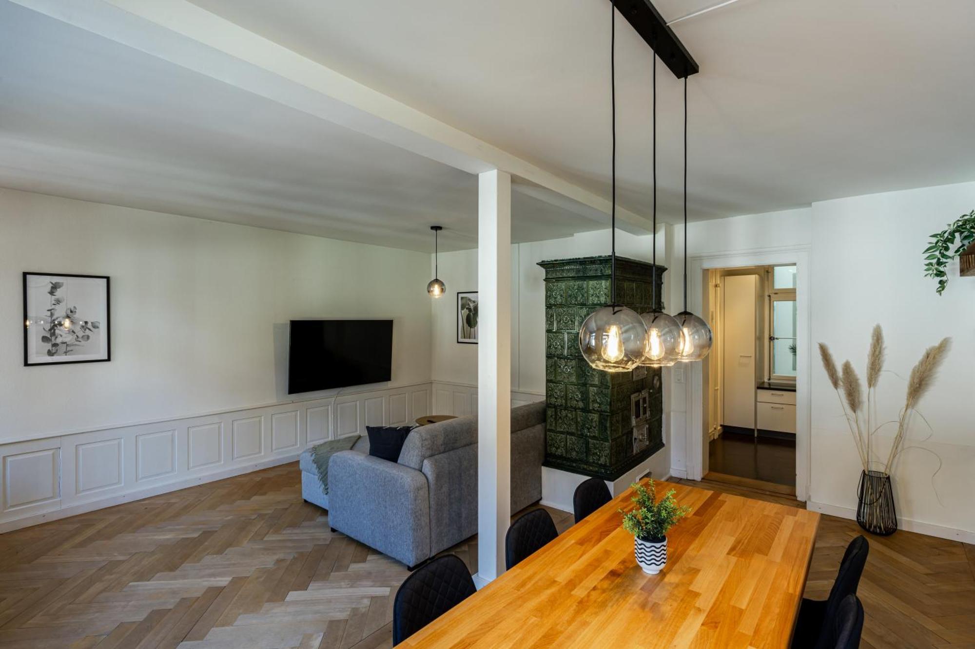 Historische Wohnung Im Herzen Der Thuner Altstadt Bagian luar foto