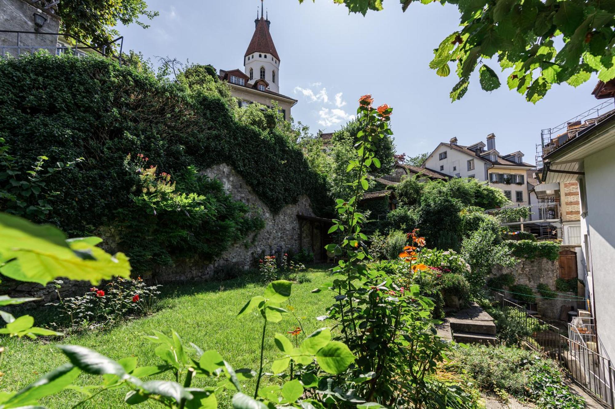 Historische Wohnung Im Herzen Der Thuner Altstadt Bagian luar foto